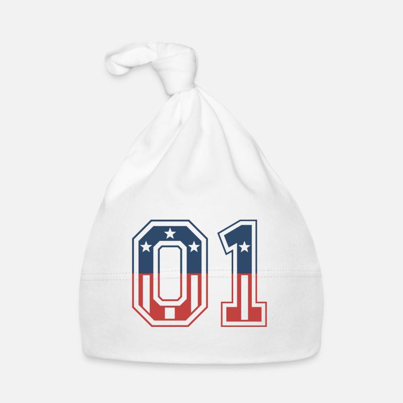Numéro 01 États-Unis Bonnet bio Bébé