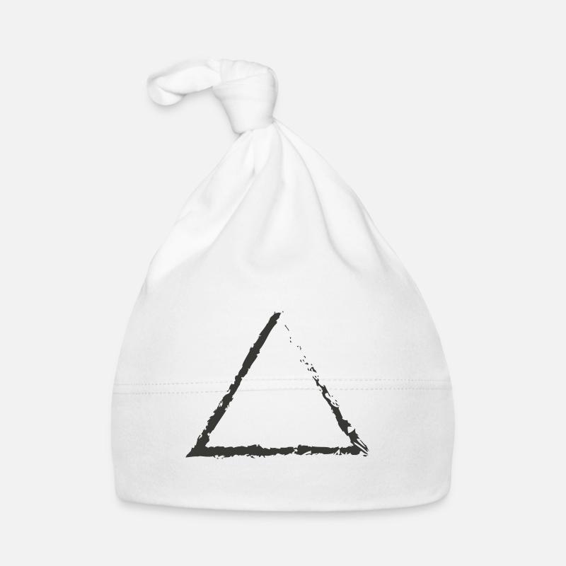 Triangle Organic Baby Cap