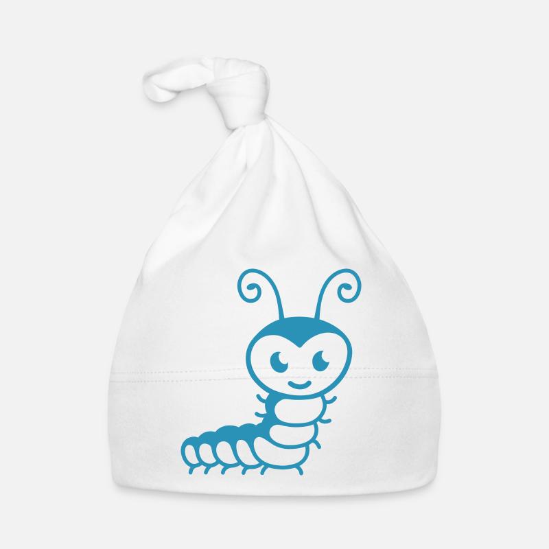 Liebe Raupe Baby Bio-Mütze