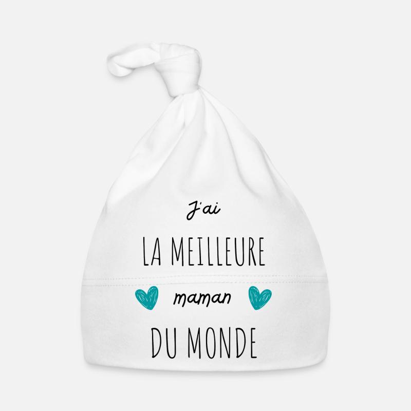 Ich habe die beste Mutter der Welt Baby Bio-Mütze