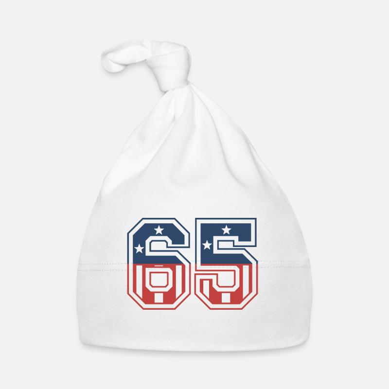 Numéro 65 États-Unis Bonnet bio Bébé