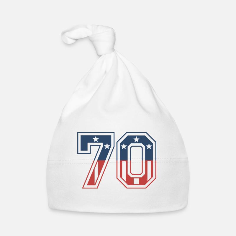 Numéro 70 États-Unis Bonnet bio Bébé