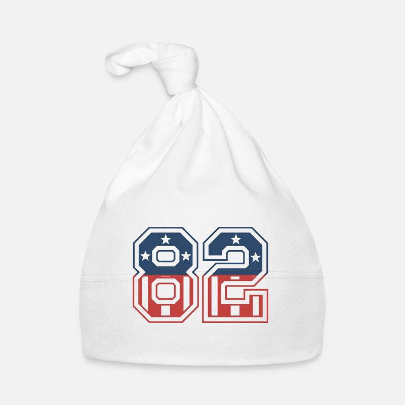 Nummer 82 USA Baby Bio-Mütze