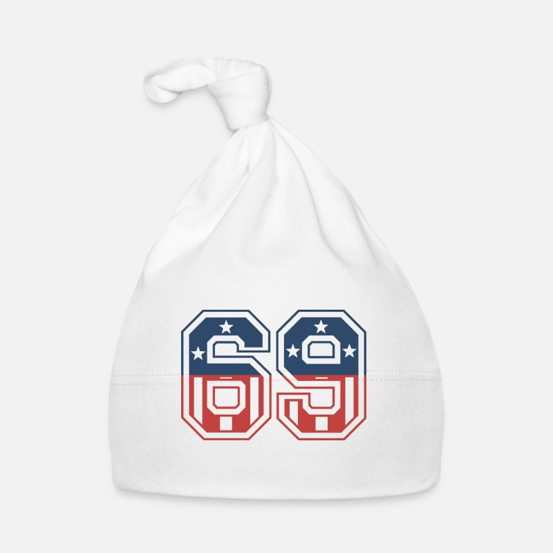 Numéro 69 États-Unis Bonnet bio Bébé