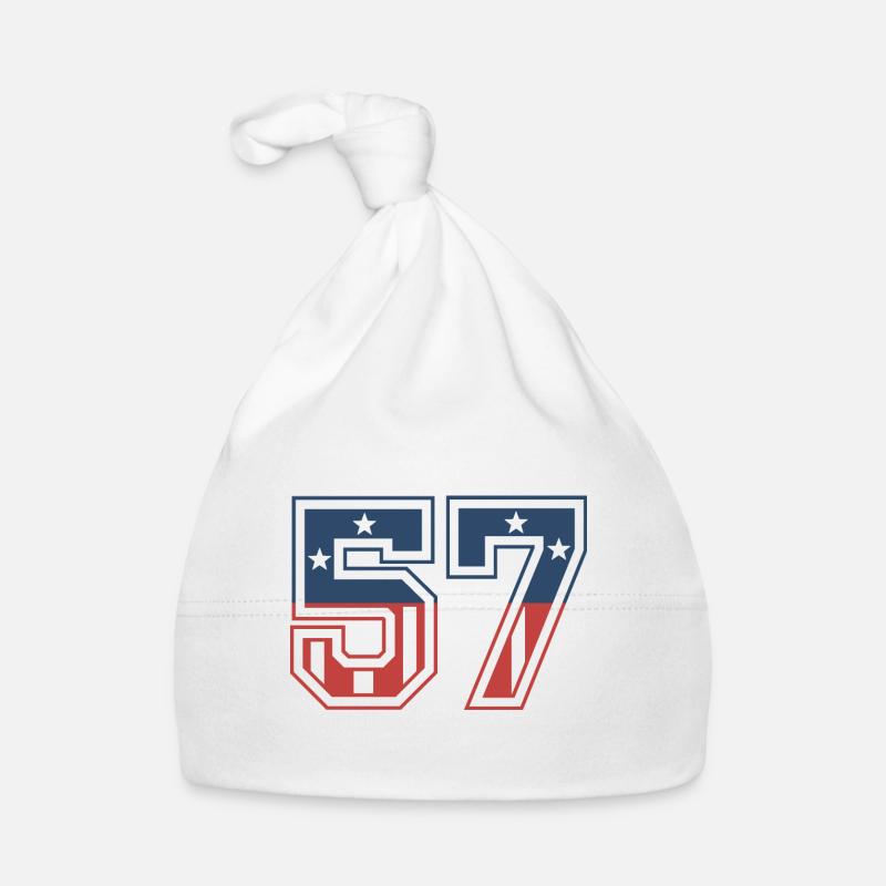 Numéro 57 États-Unis Bonnet bio Bébé