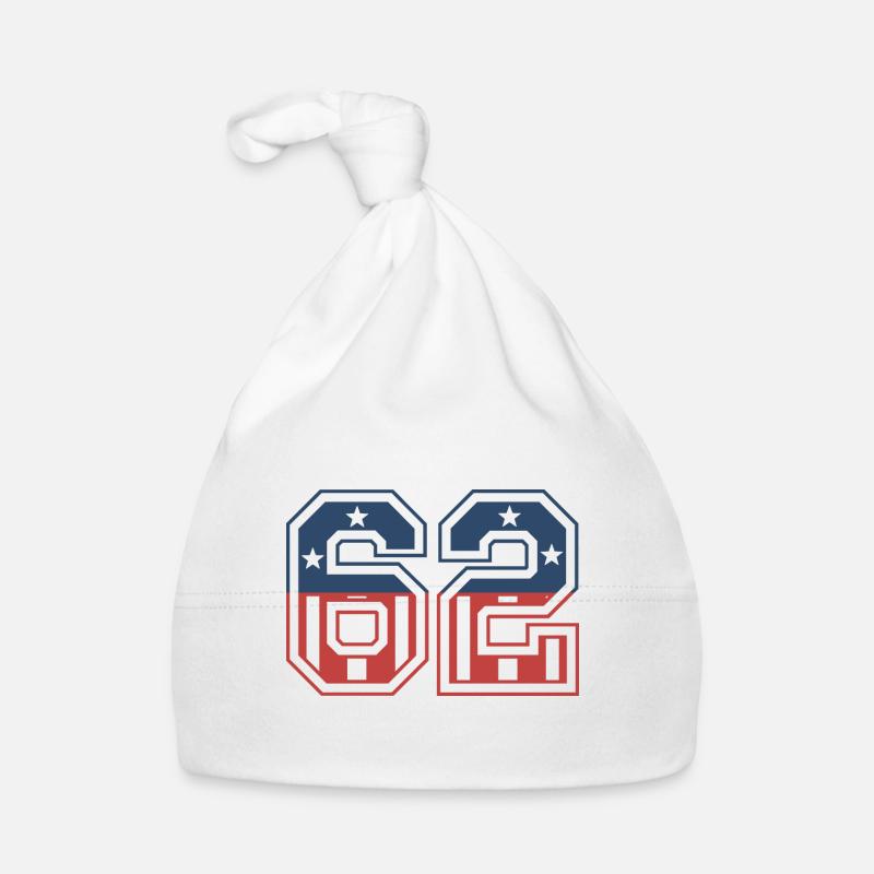 Numéro 62 États-Unis Bonnet bio Bébé