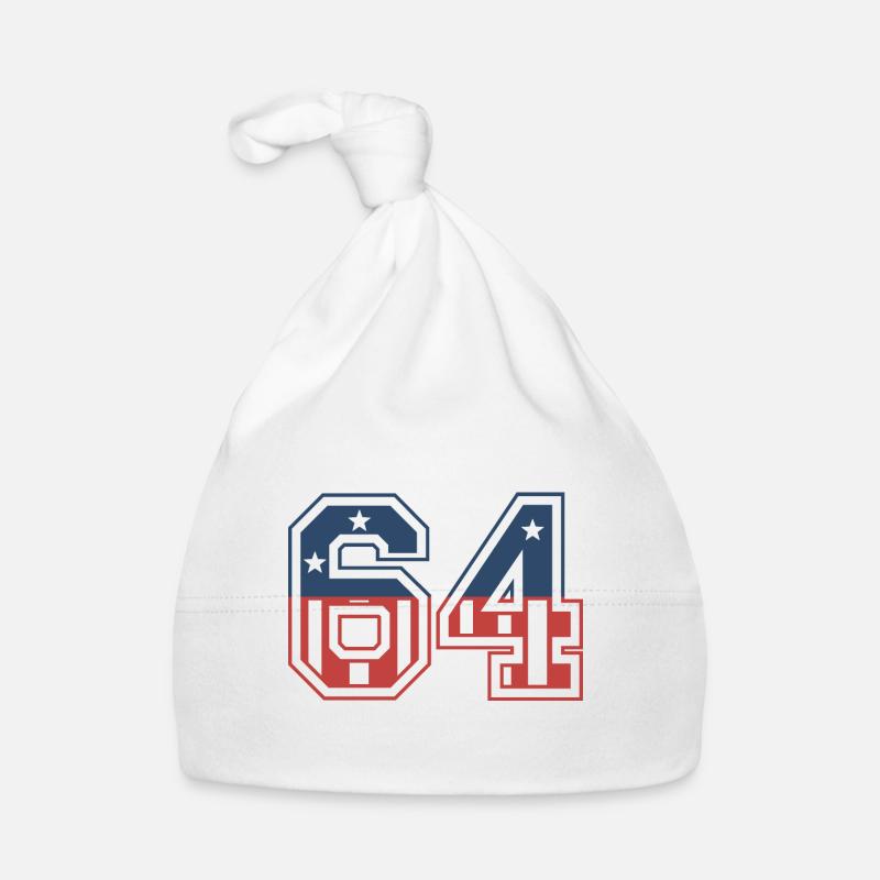 Numéro 64 États-Unis Bonnet bio Bébé