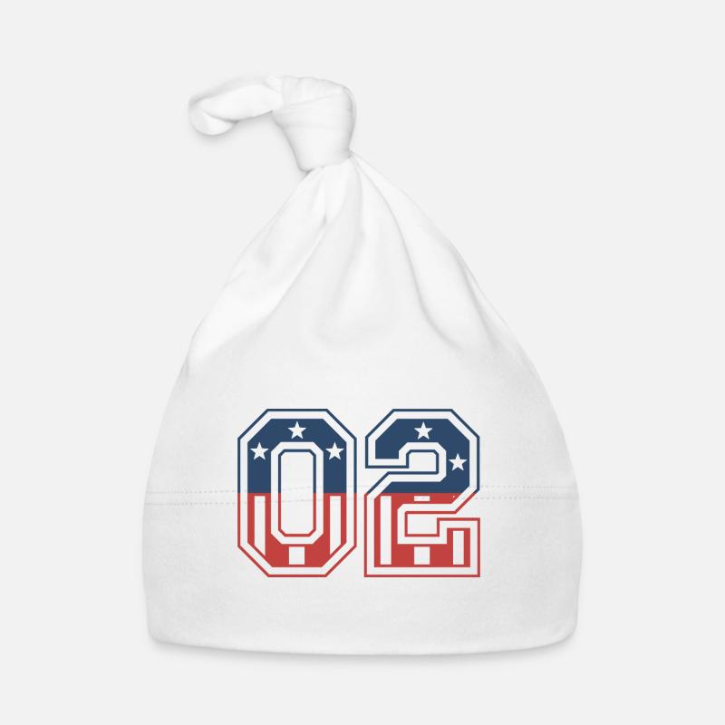 Numéro 02 États-Unis Bonnet bio Bébé