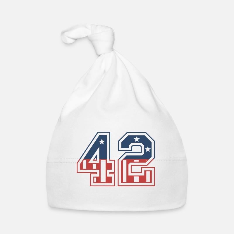 Nummer 42 USA Baby Bio-Mütze