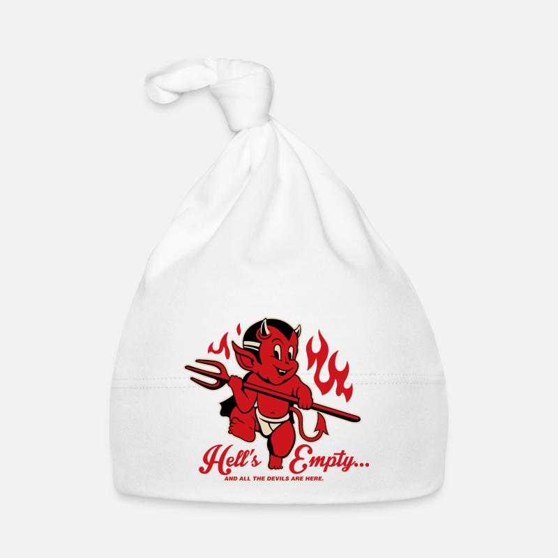 Devil and humor Organic Baby Cap