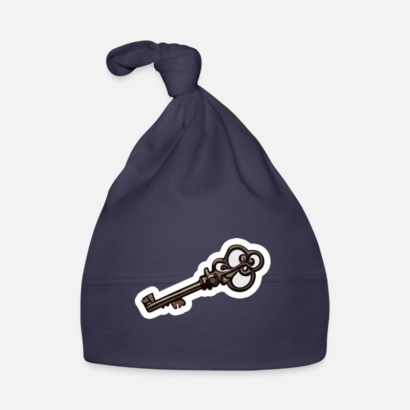 Key / Lock / Locked / Security Organic Baby Cap