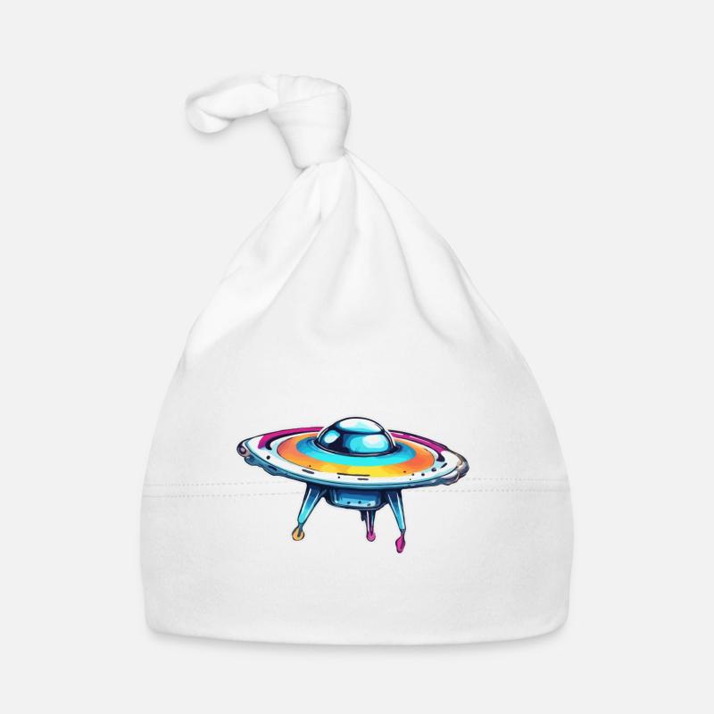 Alien / Raumschiff / Ufo / Area 51 / All / Mars Baby Bio-Mütze