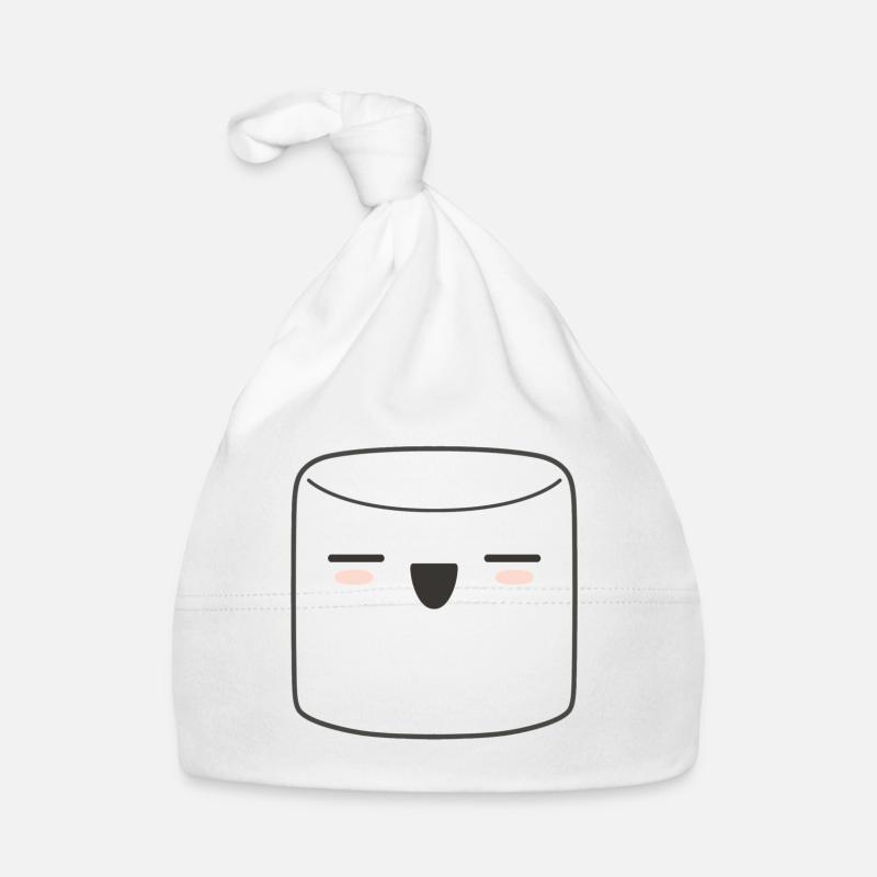 Sweet Marshmallow Organic Baby Cap