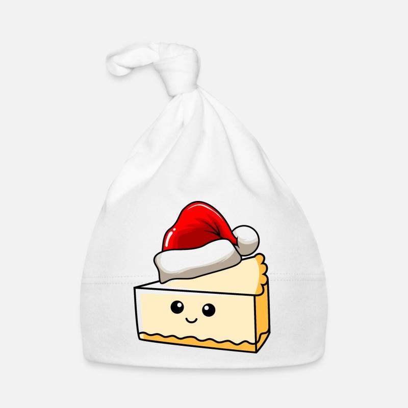 Cheesecake Weihnachten Comic Xmas Baby Bio-Mütze