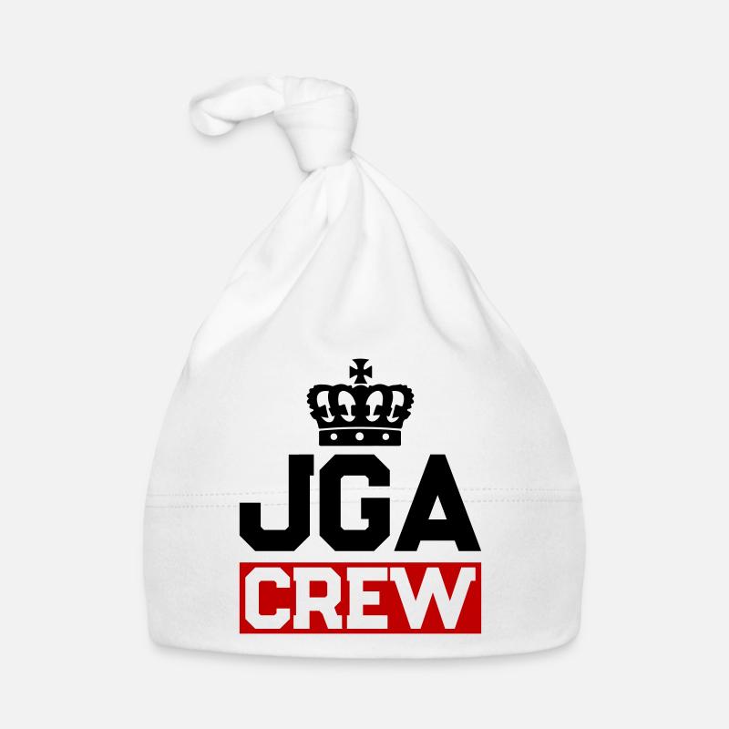 Enterrement de vie de garçon Jga Crew Bonnet bio Bébé