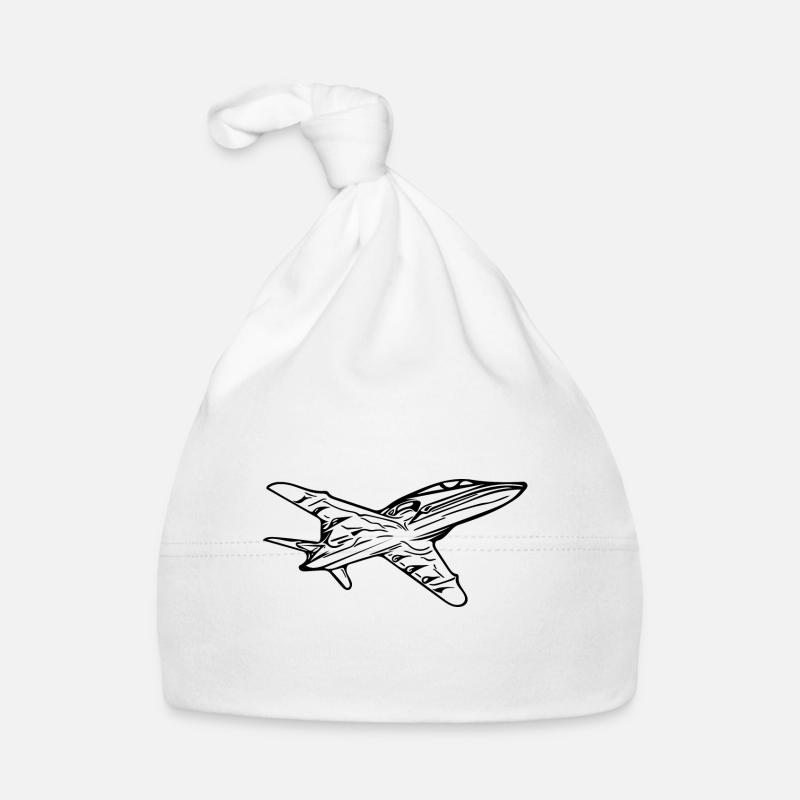Jet Flyer Avión Gorro orgánico bebé