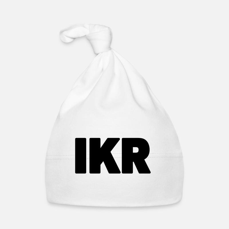 IKR | Text Slang Organic Baby Cap