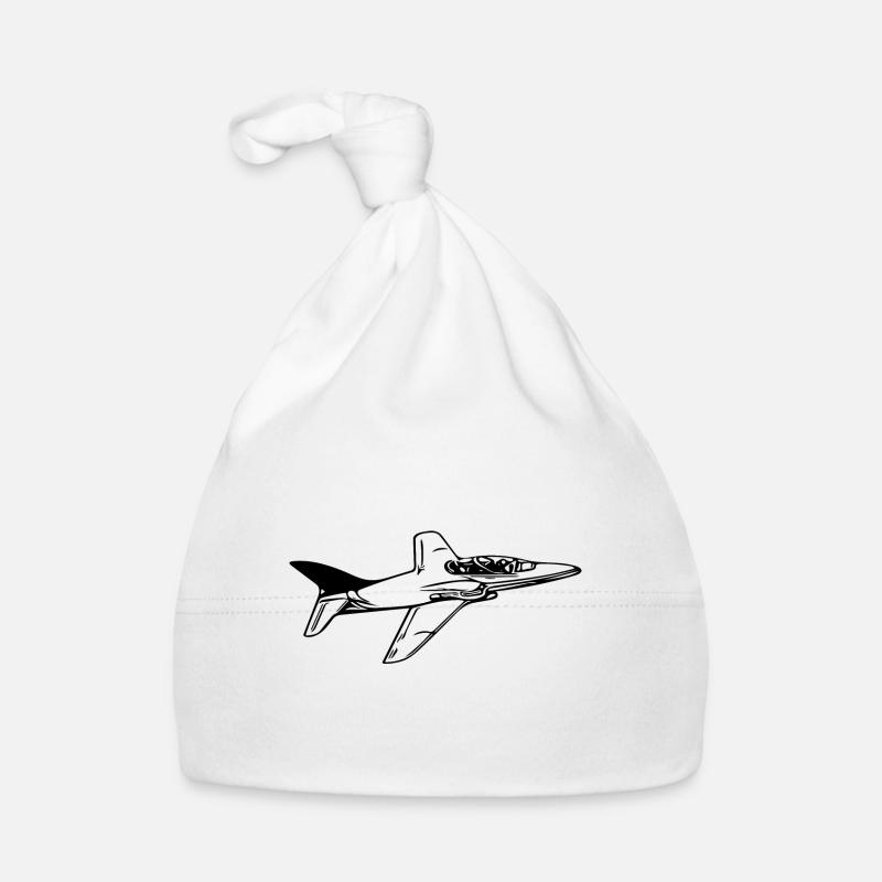 Jet Flugzeug Flieger Baby Bio-Mütze