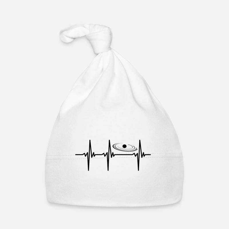 Heartbeat for astronomy and the solar system Organic Baby Cap