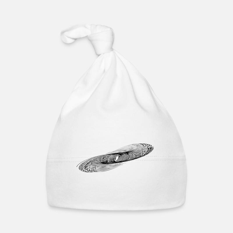 Geometric Circle Ellipses Lines Organic Baby Cap