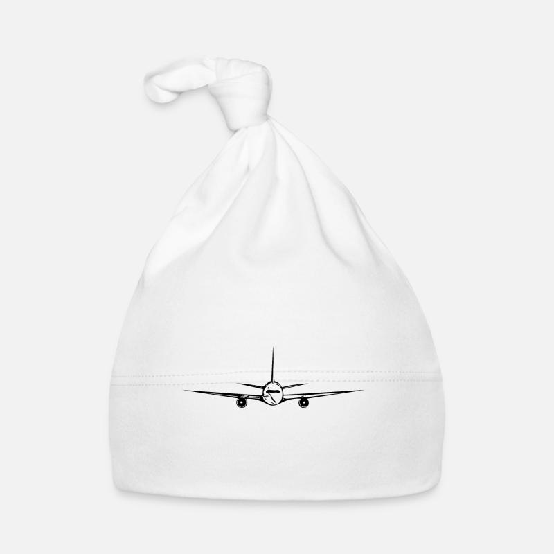 Flying Transport Pilot Flyer Organic Baby Cap
