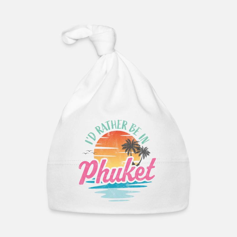 Je préfère être à Phuket Bonnet bio Bébé