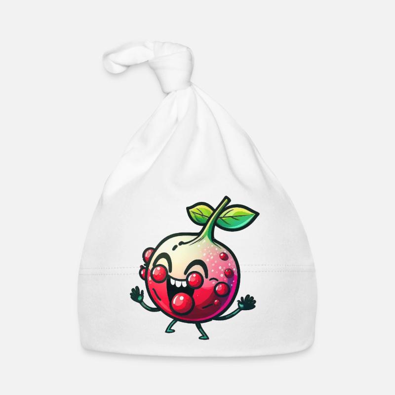 Witziger Granatapfel Baby Bio-Mütze