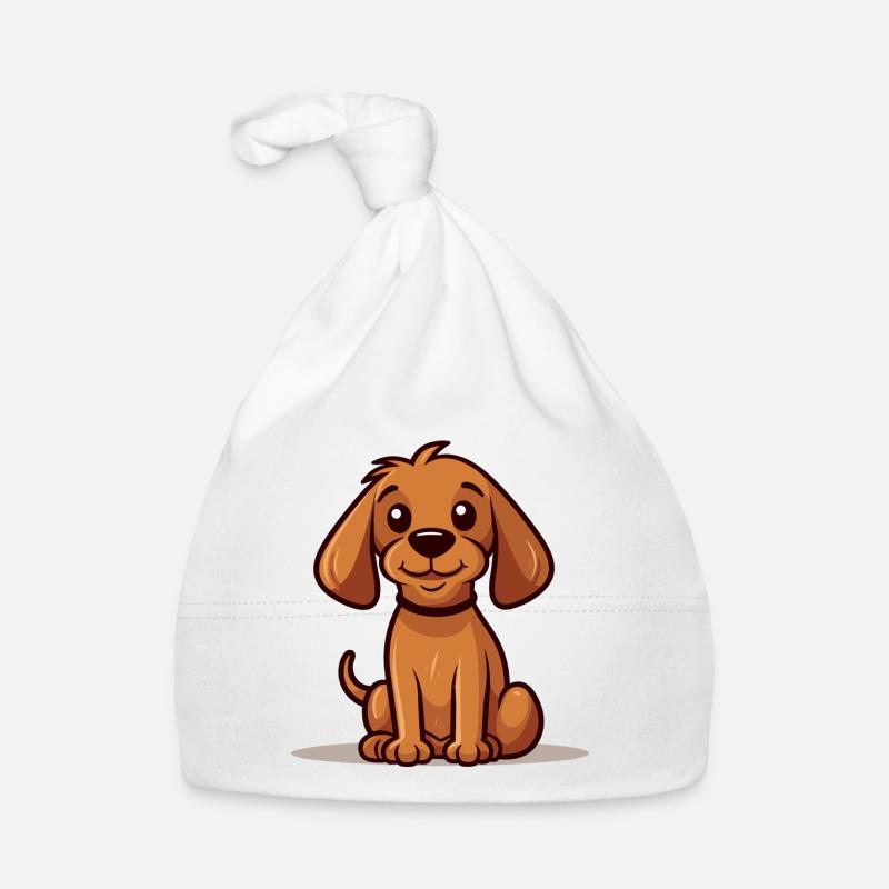 Conception de chien mignon pour les propriétaires de chiens Bonnet bio Bébé