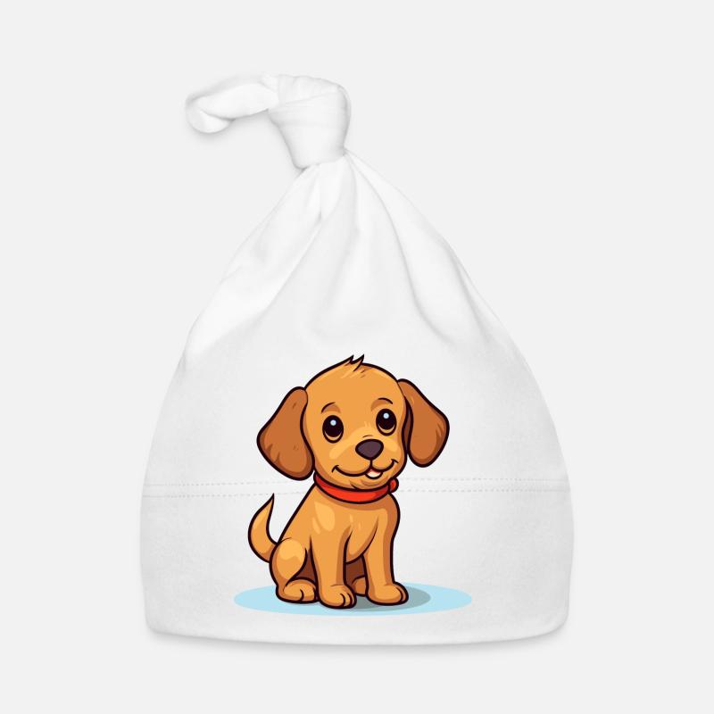 Conception de chien mignon pour les propriétaires de chiens Bonnet bio Bébé
