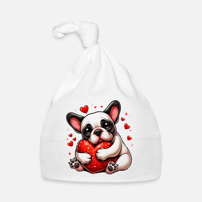 Cadeaux Frenchie Bonnet bio Bébé