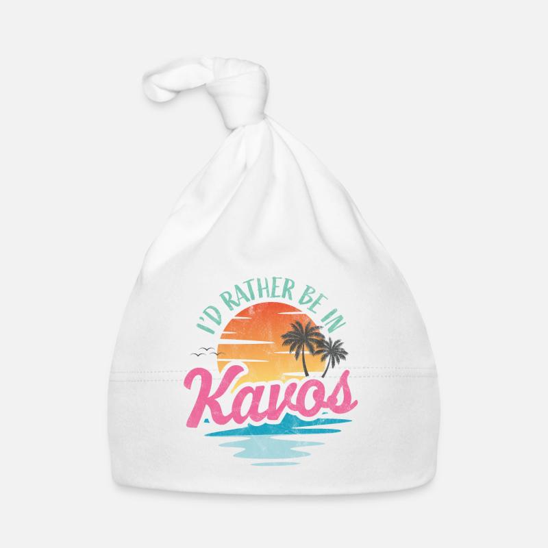 Je préférerais être à Kavos Bonnet bio Bébé