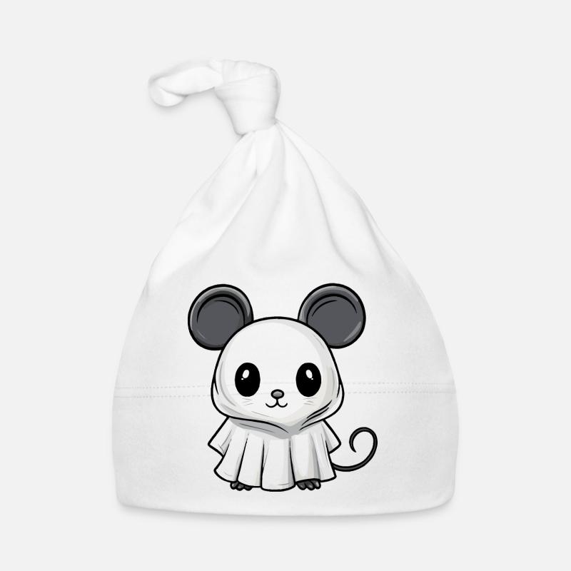 Maus Halloween Comic Geist Baby Bio-Mütze