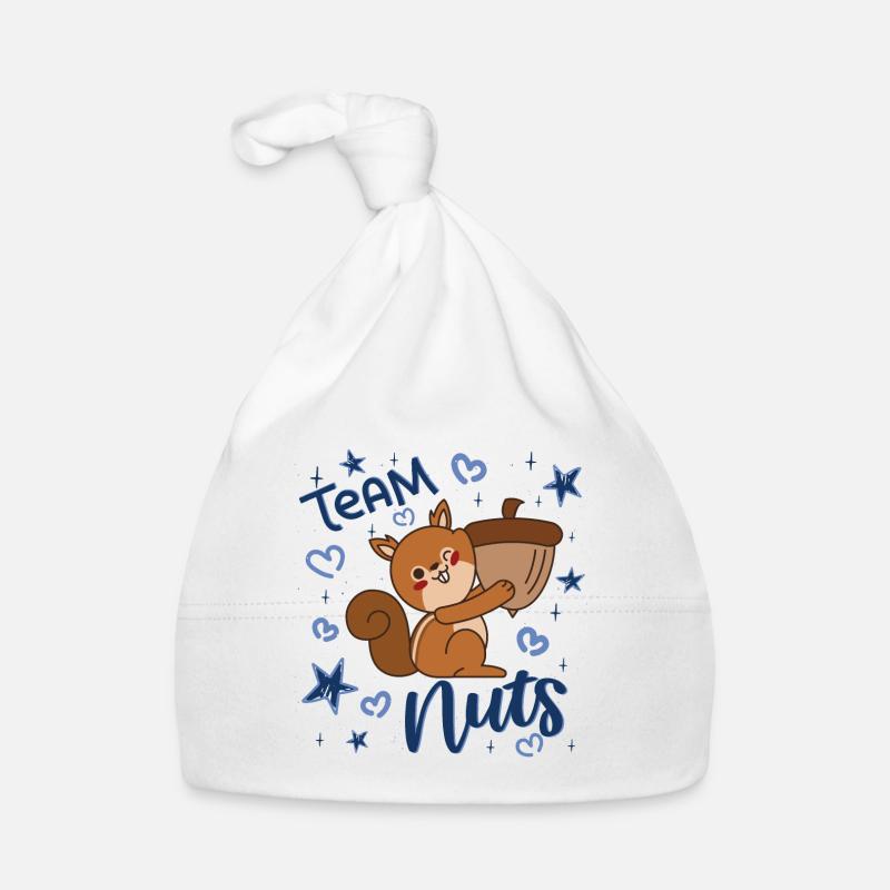 Geschlecht Enthüllung, Es ist ein Junge, Team Nuts Baby Bio-Mütze