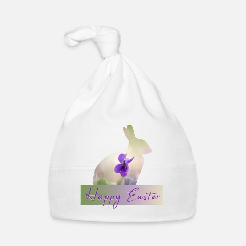 Happy Easter Organic Baby Cap