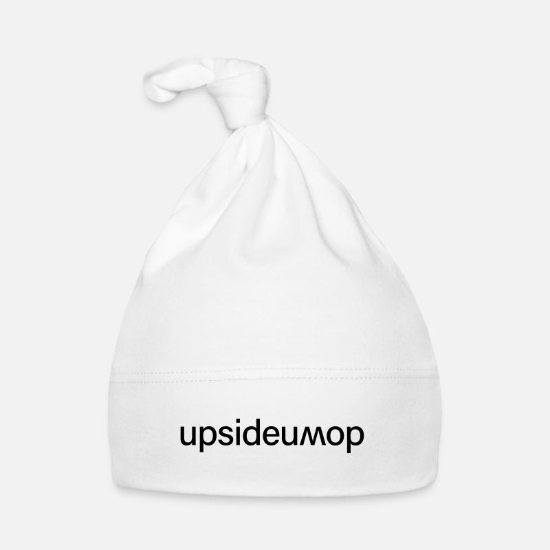 à l’envers - Bonnet bio Bébé - blanc
