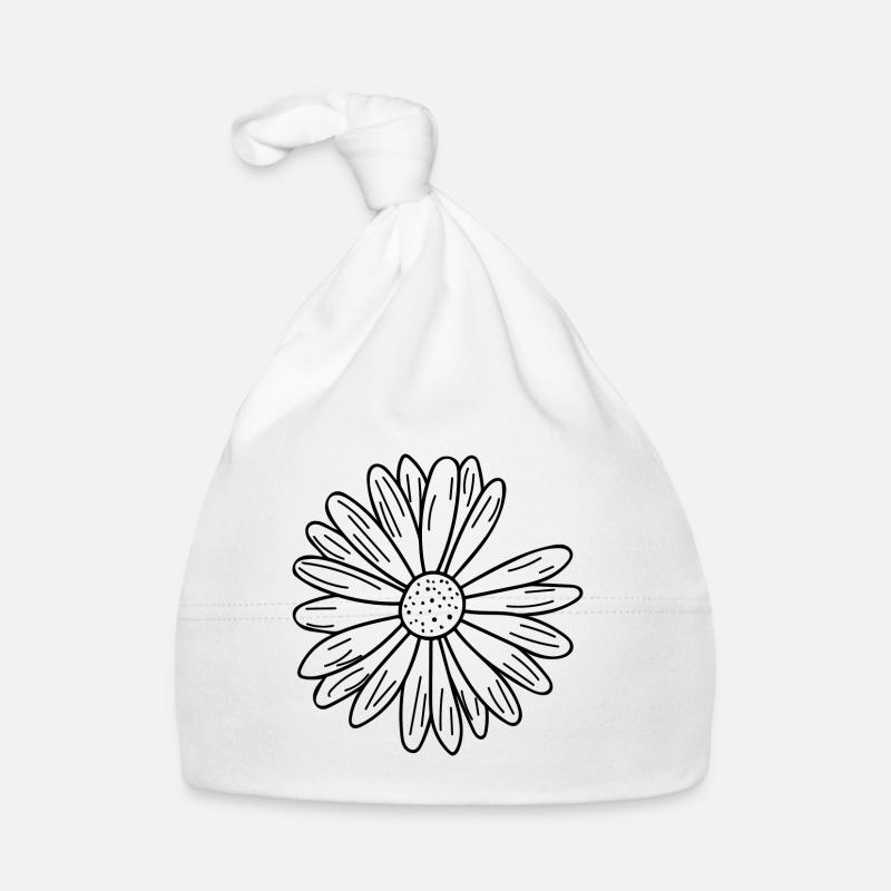 Daisy petals Organic Baby Cap