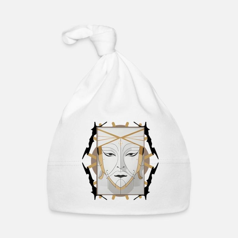 Visage de style boho Bonnet bio Bébé