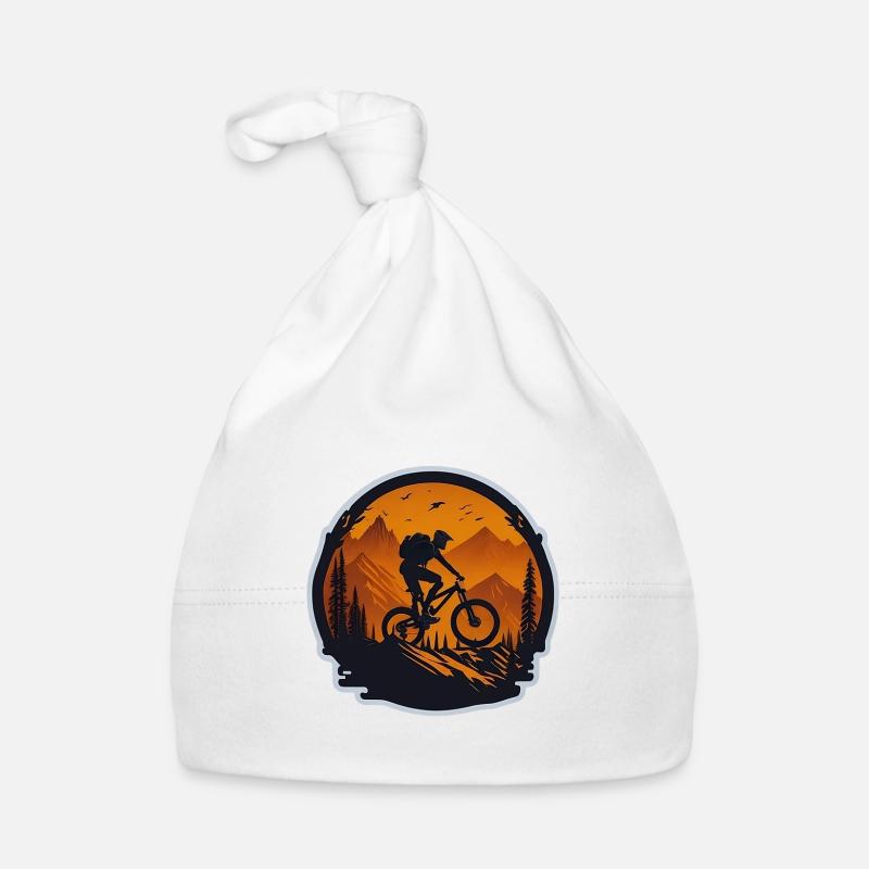 Mountainbiking downhill Baby Bio-Mütze