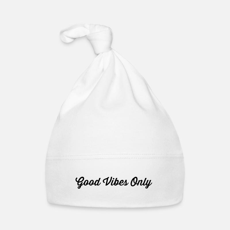 Good Vibes Only Baby Bio-Mütze
