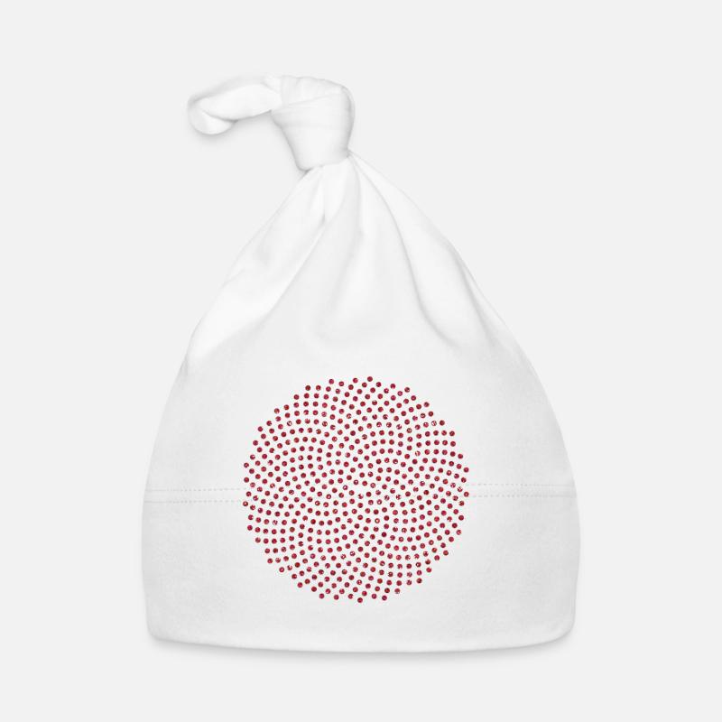 Fibonacci Mathematik Sonnenblume Phi Spirale Mathe Baby Bio-Mütze