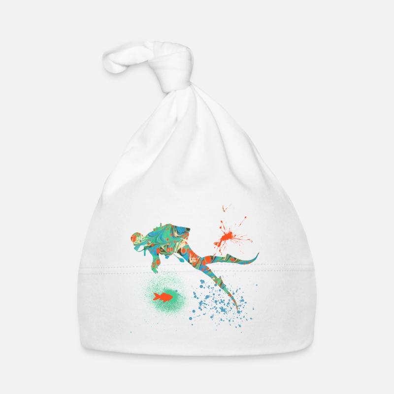 diving e 4 Organic Baby Cap