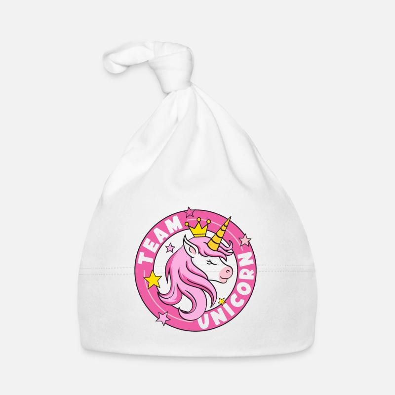 Équipe Licorne Bonnet bio Bébé