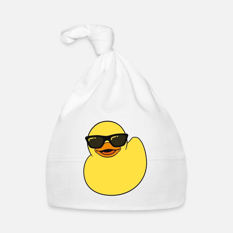 Canard grinçant, canard en caoutchouc, un canard en caoutchouc, canards Bonnet bio Bébé