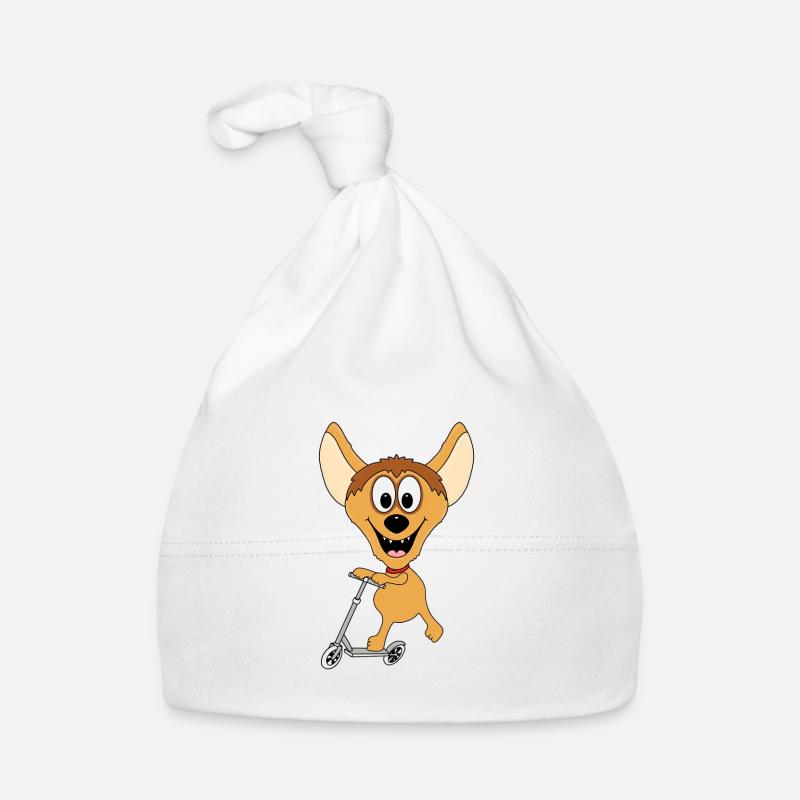 HYÄNE - ROLLER - TIER - TIERISCH - KINDER - BABY Baby Bio-Mütze