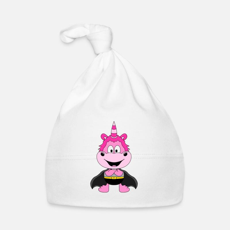 SUPERHELD - EINHORN - PFERD - PONY - KIND - BABY Baby Bio-Mütze