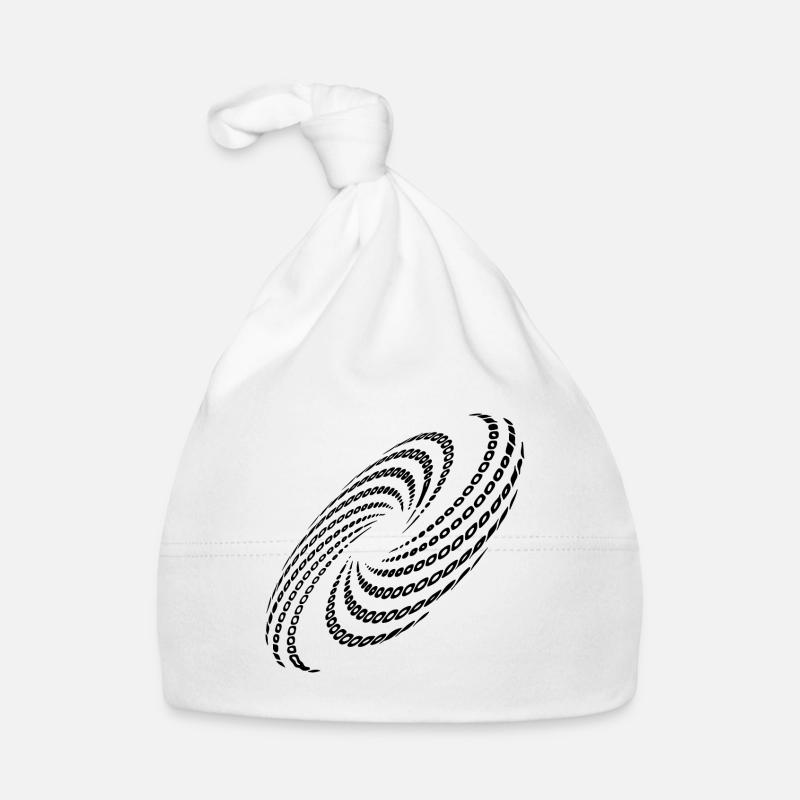 Twisted Spiral Planet Whirlpool Formation Organic Baby Cap