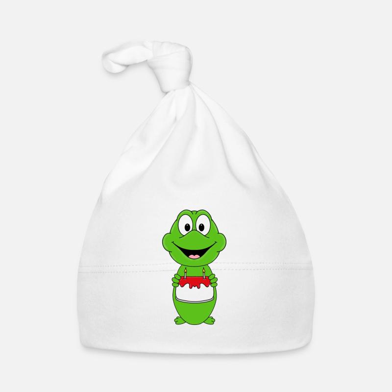 FROSCH - GEBURTSTAG - TIER - TIERISCH Baby Bio-Mütze