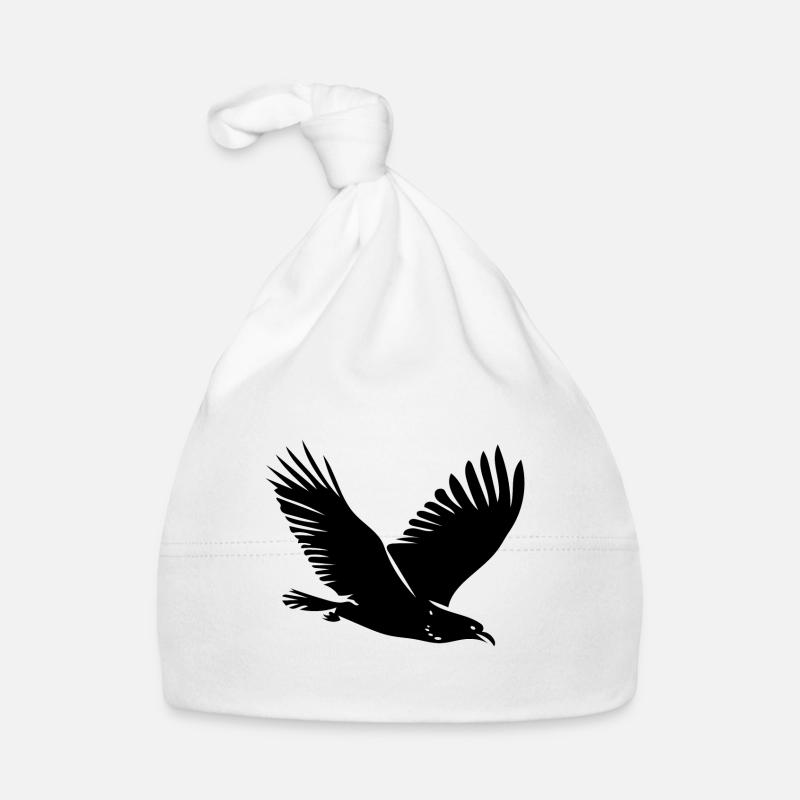 Bird in flight Organic Baby Cap