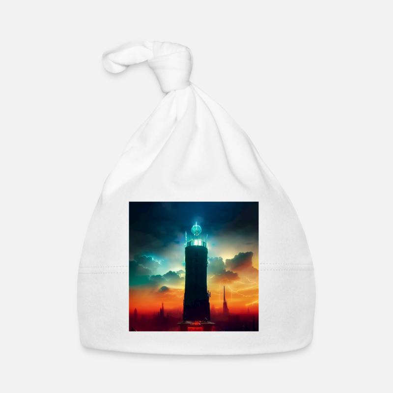 The tower Organic Baby Cap