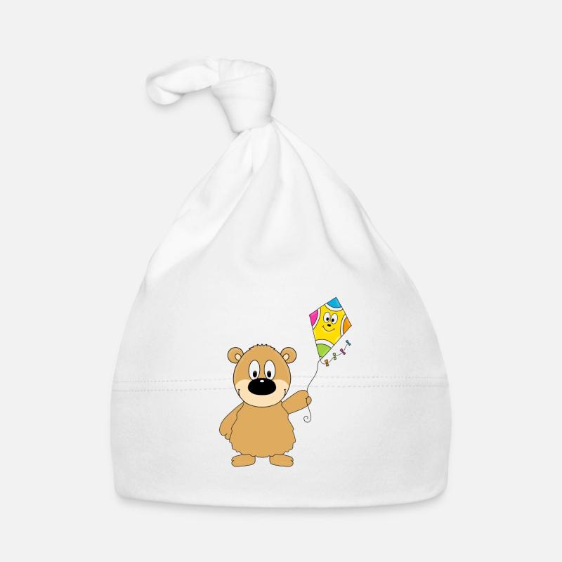 DRACHE - TEDDYBÄR Baby Bio-Mütze